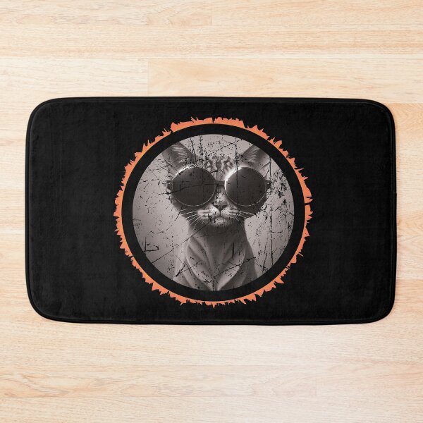 Item preview, Solar Eclipse 2024 Cat Wearing Solar Eclipse Glasses designed and sold by Slassyat.