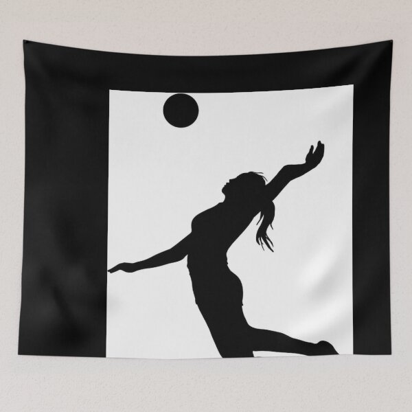 Item preview, Volleyball player designed and sold by Print-Forge.