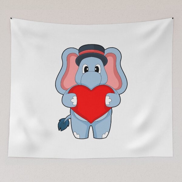 Item preview, Elephant Groom Heart Wedding designed and sold by Snabdesign84.
