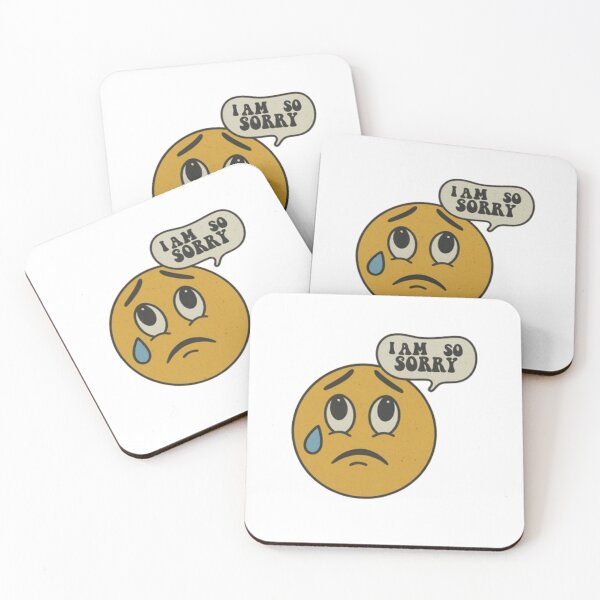 Item preview, " I am so sorry emoji ". crying emoji face designed and sold by Obinne.
