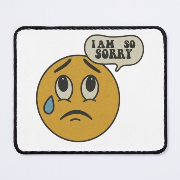 Item preview, " I am so sorry emoji ". crying emoji face designed and sold by Obinne.