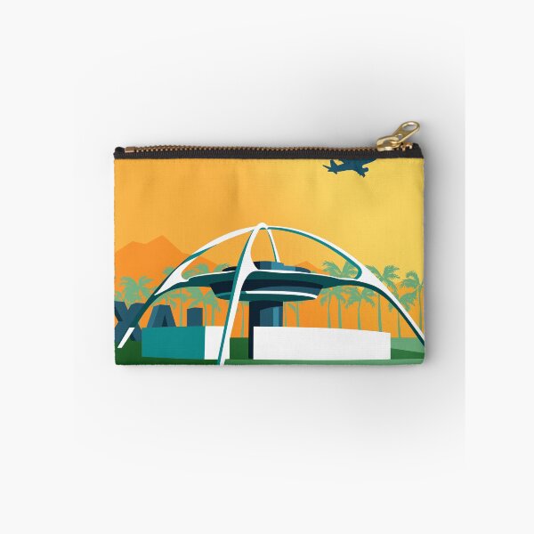 Item preview, LAX Theme Building_Vintage Color designed and sold by Architecture Posters.