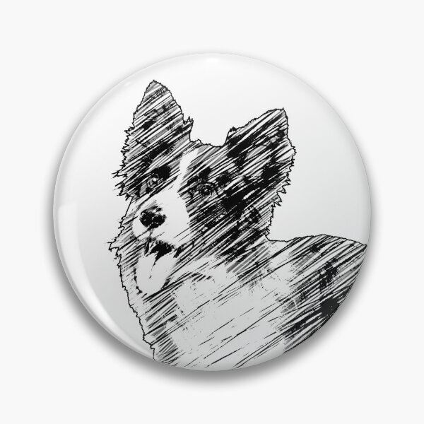 Item preview, Border Collie sketch designed and sold by Szkicerka.