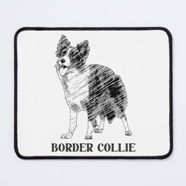Item preview, Border Collie sketch designed and sold by Szkicerka.