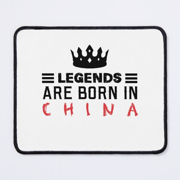 Item preview, Legends are born in China designed and sold by BYNDART.