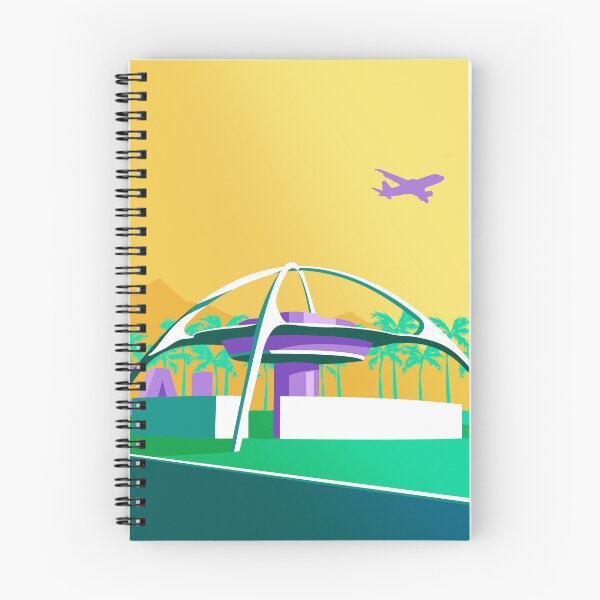 Item preview, LAX Theme Building_Pop Color designed and sold by Architecture Posters.