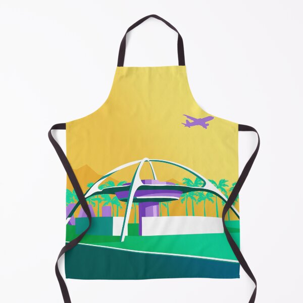 Item preview, LAX Theme Building_Pop Color designed and sold by Architecture Posters.