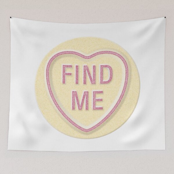 Item preview, NDVH Love Heart FIND ME designed and sold by Nik’s T-Shirts.