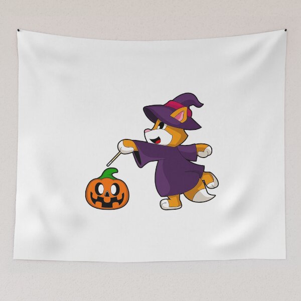 Item preview, Cat Halloween Witch designed and sold by Snabdesign84.
