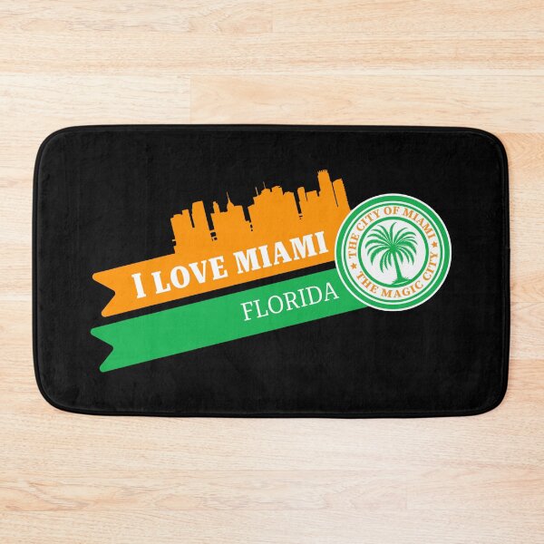 Item preview, I Love Miami - Palm Tree, Coat of Arms, Miami Skyline designed and sold by patriotwardrobe.