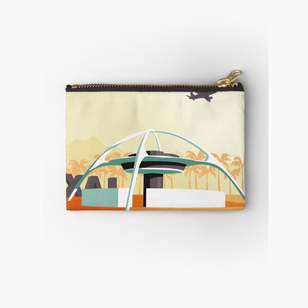 Item preview, LAX Theme Building_Vintage 2 designed and sold by Architecture Posters.