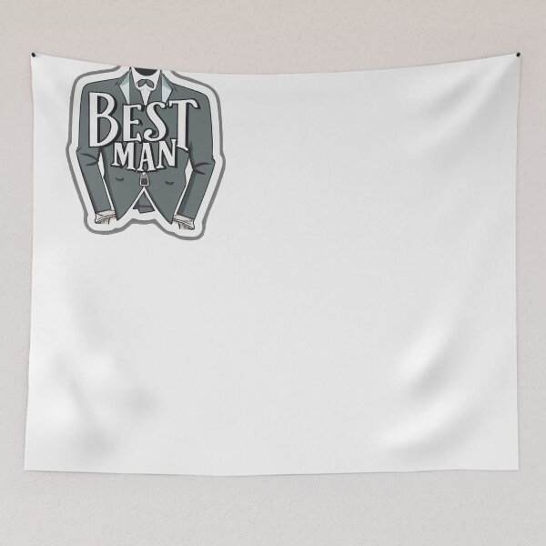 Item preview, Elegant Best Man Tuxedo Illustration designed and sold by NiftyWrx.