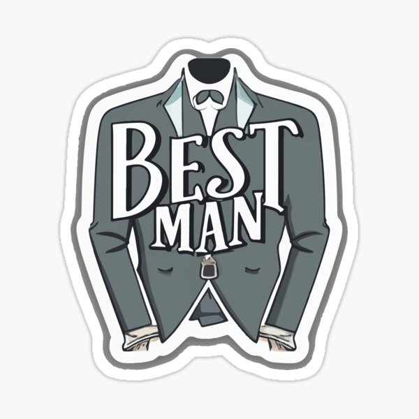 Item preview, Elegant Best Man Tuxedo Illustration designed and sold by NiftyWrx.