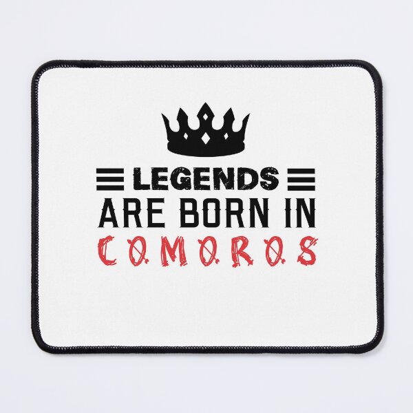 Item preview, Legends are born in Comoros designed and sold by BYNDART.