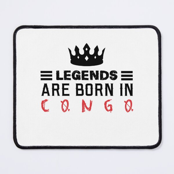 Item preview, Legends are born in Congo designed and sold by BYNDART.