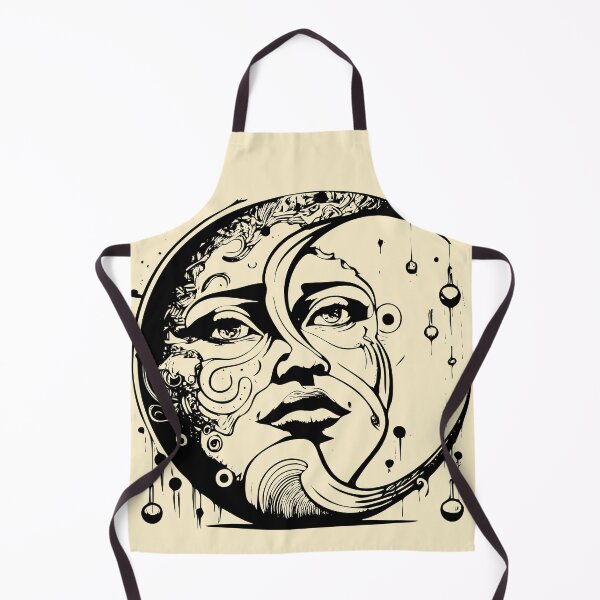 Item preview, Moony face designed and sold by SoulOfTrees.