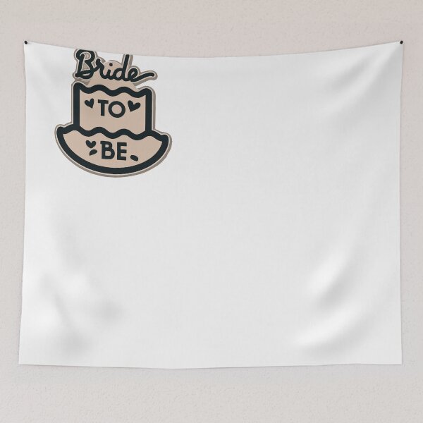 Item preview, Bride to Be - Minimalist Wedding Cake Design designed and sold by NiftyWrx.
