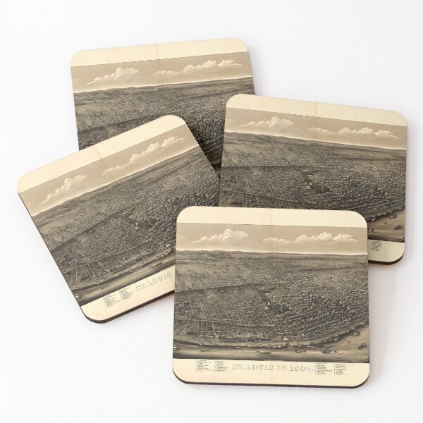 Item preview, San Luis, Misuri en 1895 designed and sold by allhistory.