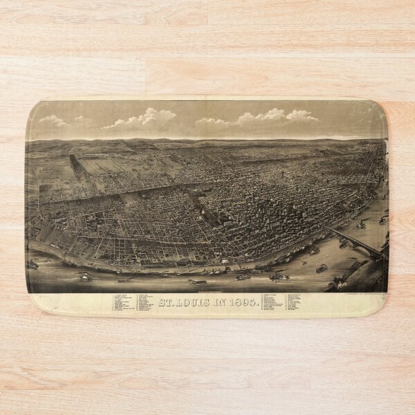 Item preview, Saint Louis, Missouri in 1895 designed and sold by allhistory.