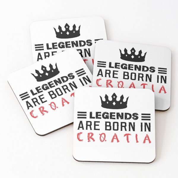 Item preview, Legends are born in Croatia designed and sold by BYNDART.