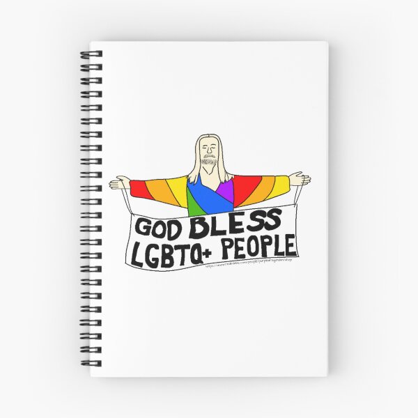 Item preview, God Bless LGBTQ+ People designed and sold by purpledragondsn.