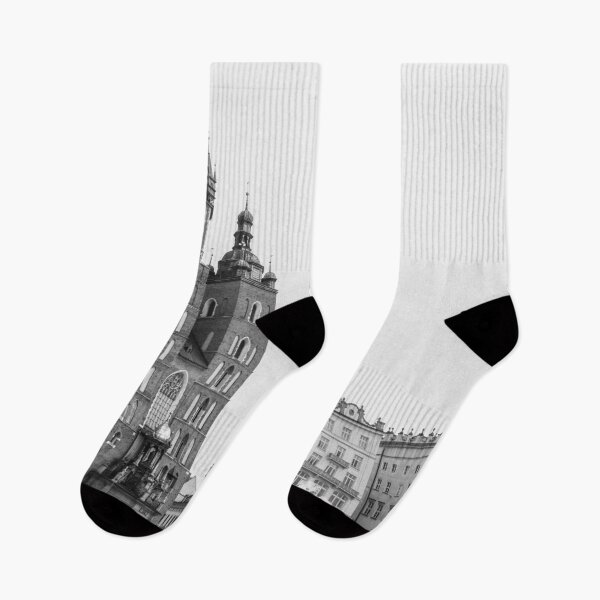 Item preview, Black and White Krakow Poland Europe designed and sold by ShopJoel.
