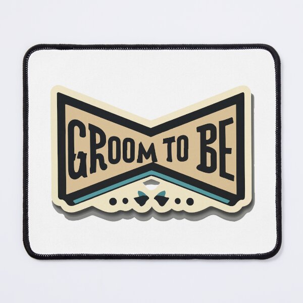 Item preview, Chic Groom to Be Bow Tie Design designed and sold by NiftyWrx.
