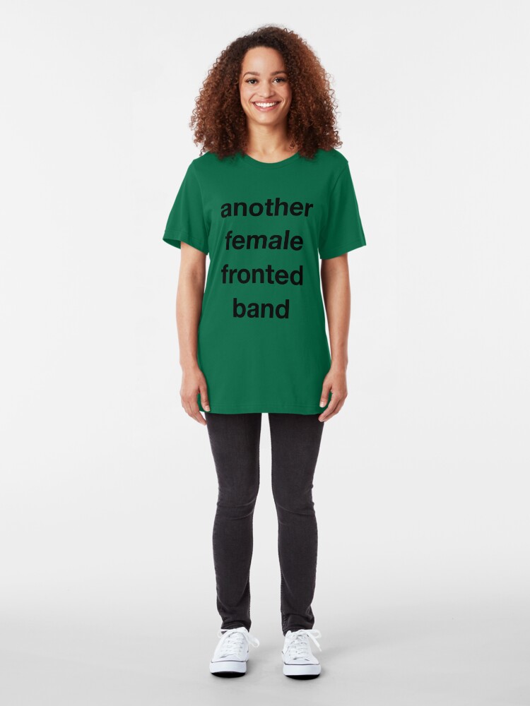 Alternate view of Another Female Fronted Band Slim Fit T-Shirt