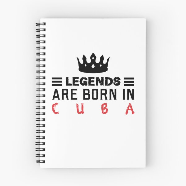 Item preview, Legends are born in Cuba designed and sold by BYNDART.