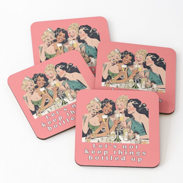 Item preview, ladies let us not keep things bottled up funny party design on gifts. designed and sold by MCanderart.