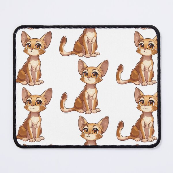 Item preview, Abyssinian Kawaii Famous Cat Breeds Animal Inspired Art and Stickers designed and sold by CDC40.