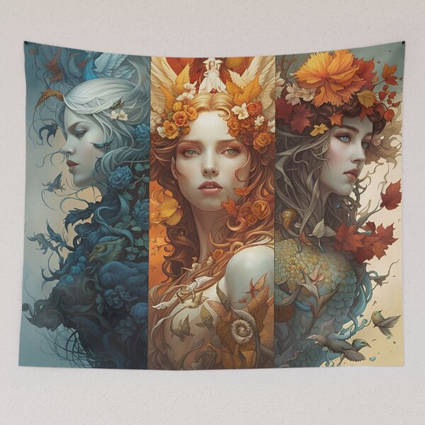 Item preview, Spirits of the Seasons designed and sold by BansheeTales.