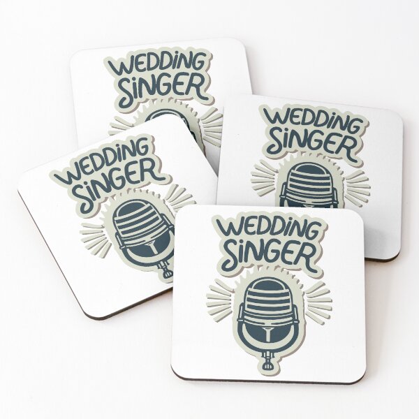 Item preview, Wedding Singer Vintage Microphone Retro Badge designed and sold by NiftyWrx.