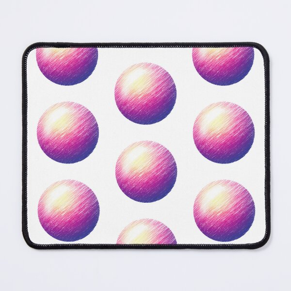 Item preview, Colorful ball sphere sketch pattern designed and sold by Szkicerka.