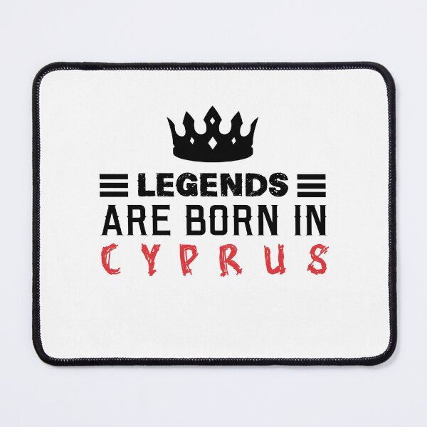Item preview, Legends are born in Cyprus designed and sold by BYNDART.