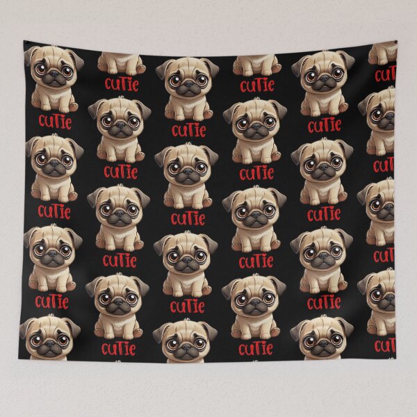 Item preview, Pug Cutie designed and sold by Kazzasthings.