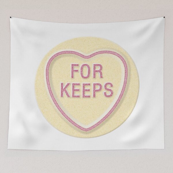 Item preview, NDVH Love Heart FOR KEEPS designed and sold by Nik’s T-Shirts.