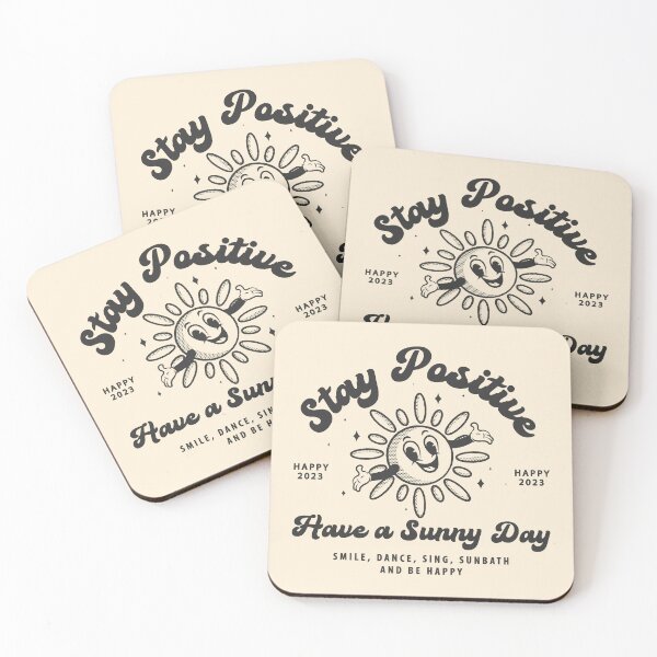 Item preview, Stay Positive Black designed and sold by Sani Store.