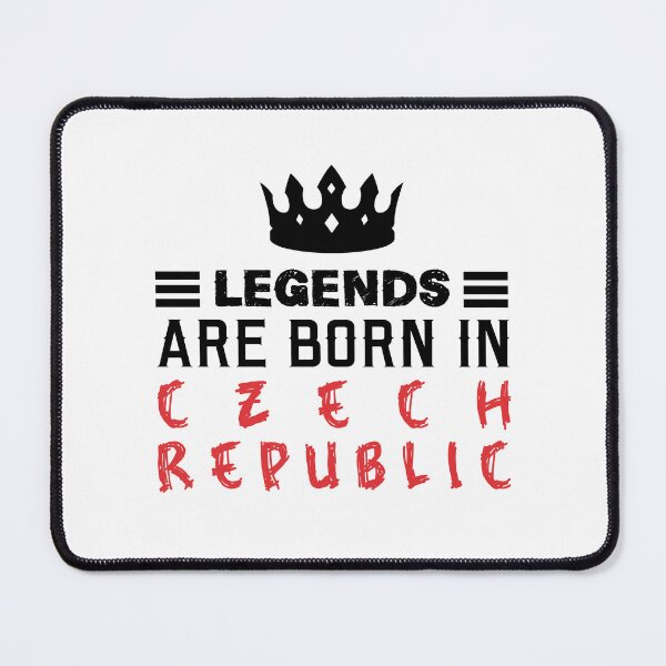 Item preview, Legends are born in Czech Republic designed and sold by BYNDART.
