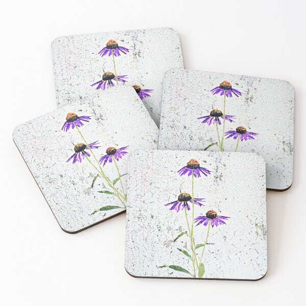 Item preview, mural of a Purple Coneflower - dePace' designed and sold by mrpropcake.