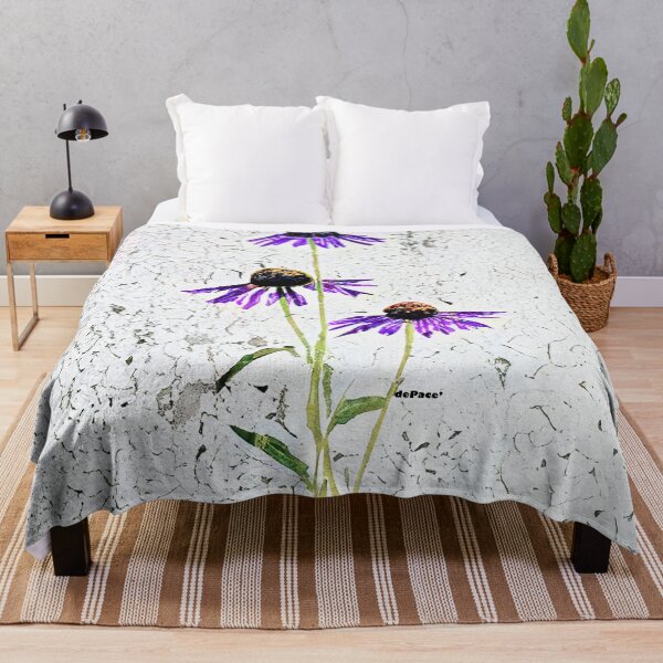 Item preview, mural of a Purple Coneflower - dePace' designed and sold by mrpropcake.