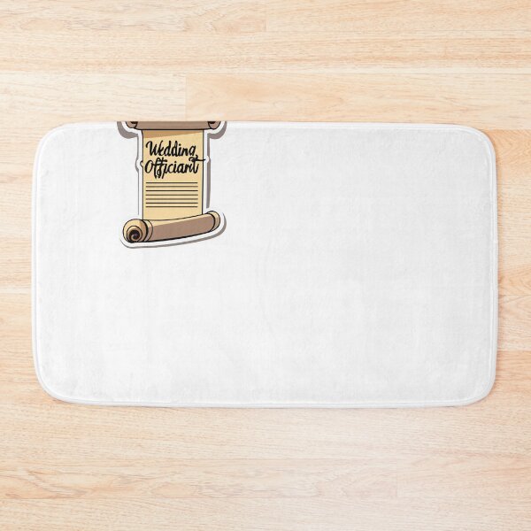 Item preview, Traditional Wedding Officiant Parchment Scroll Design designed and sold by NiftyWrx.