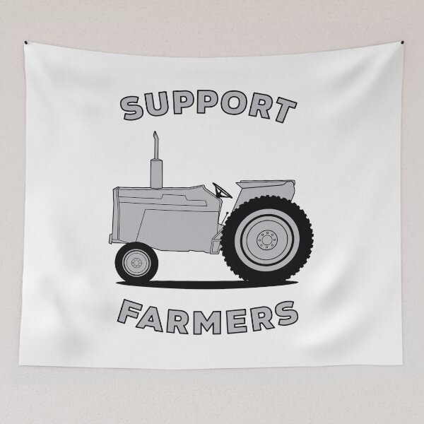 Item preview, Support Farmers (Grey) designed and sold by thedrumstick.