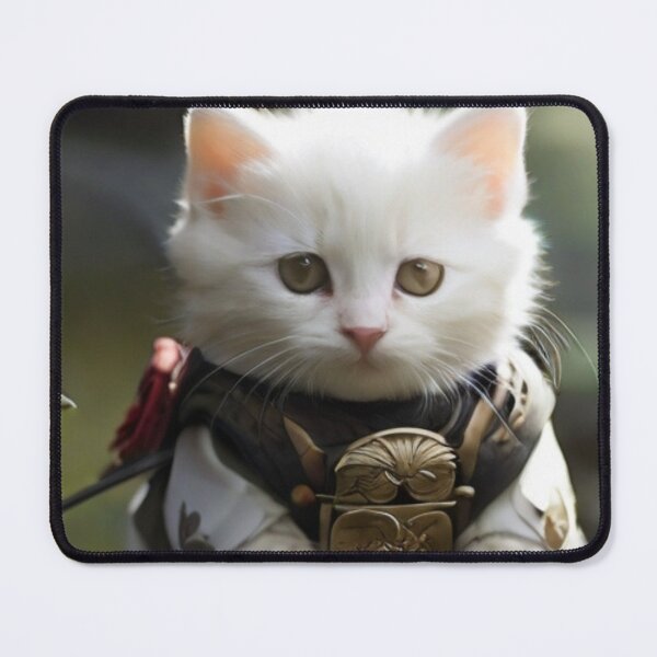 Item preview, White Kitten Cat designed and sold by ThralStore.