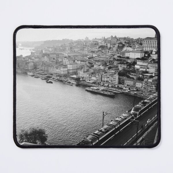 Item preview, Black and White Porto Portugal Europe designed and sold by ShopJoel.