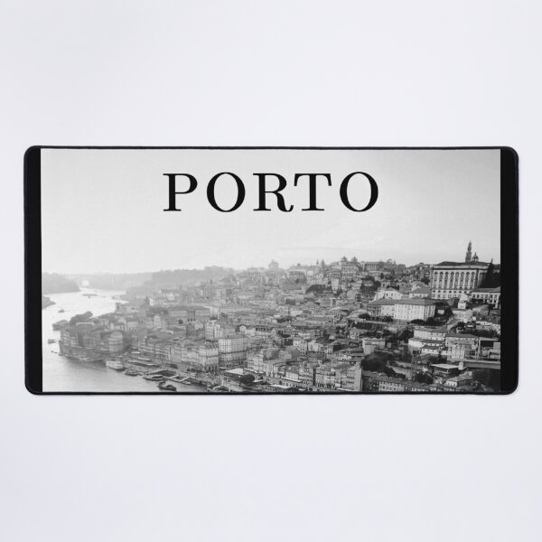 Item preview, Black and White Porto Portugal Europe designed and sold by ShopJoel.