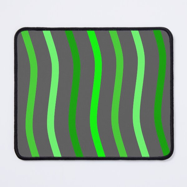 Item preview, Grey & Green Vertical Waving Lines Flowing Limitless Seams designed and sold by Alchemy-A-La-G.