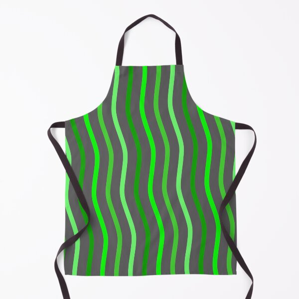 Item preview, Grey & Green Vertical Waving Lines Flowing Limitless Seams designed and sold by Alchemy-A-La-G.