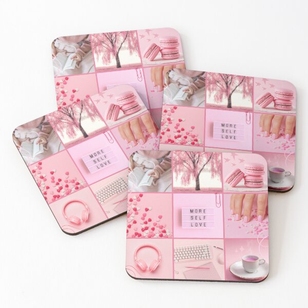 Item preview, Pink Aesthetic Moodboard Collage designed and sold by humnoo.