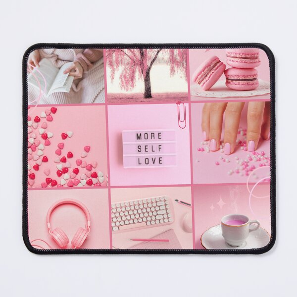 Item preview, Pink Aesthetic Moodboard Collage designed and sold by humnoo.